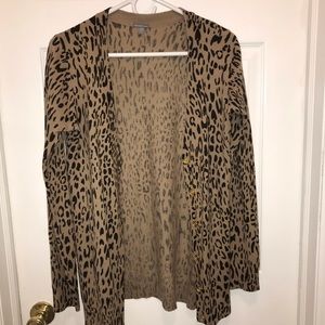 Leopard print sweater